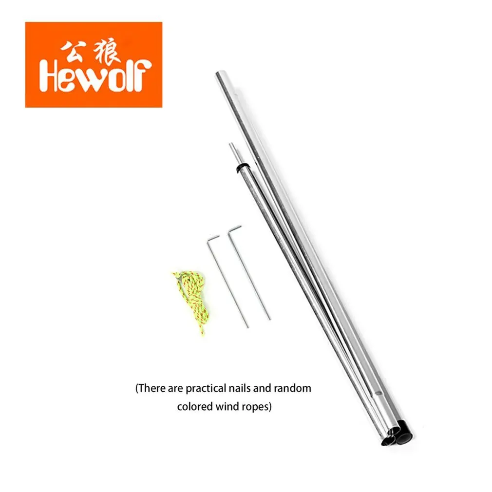 

Durable Outdoor Camping Tent Support Iron Tent Poles Side Window Pergola Canopy Strut Camping Tent Accessories