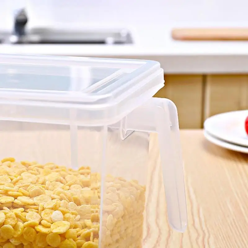 Холодильник герметичный контейнер для еды кухня прозрачный ящик для хранения зерна контейнер для хранения фасоли содержит герметичный контейнер для пищевых продуктов контейнер