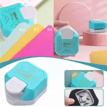 

Kawaii 3 In 1 R4 R7 R10 Plastic Punching Machine Diy Puncher Tool Pattern Scrapbooking Paper Punch Card Circle Cutter Photo L0z4