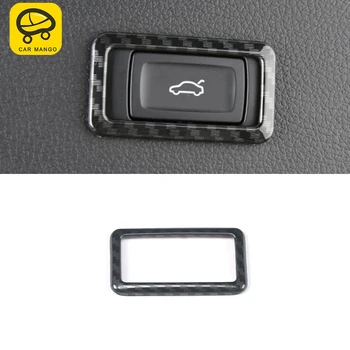 

CARMANGO Car Accessories Trunk Door Electric Switch Cover Frame Sticker Stainless Interior Decoration for Audi Q5 FY 2017-2020