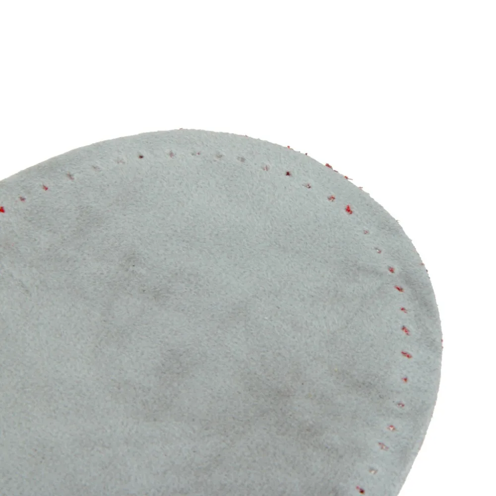 4pcs Oval Suede Cowhide Elbow Knee Velvet Patch Iron On Patches for Sweater Repair Clothing Bag Jeans Garment Sewing Accessories