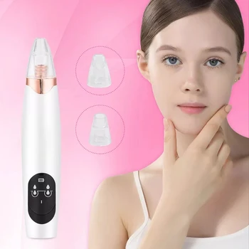 

Electric Facial Blackhead Removal Instrument Vacuum Cleaning Pores Acne Cleaner USB Charging Cleanser Beauty Skin Care Tools