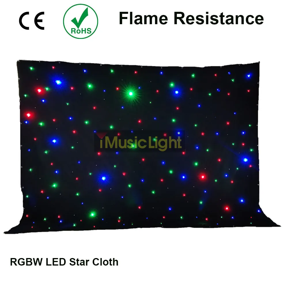 3X8Mtr Rgbw Starcloth Led Drappo Matrix Led Twinking Panno Inc Controller