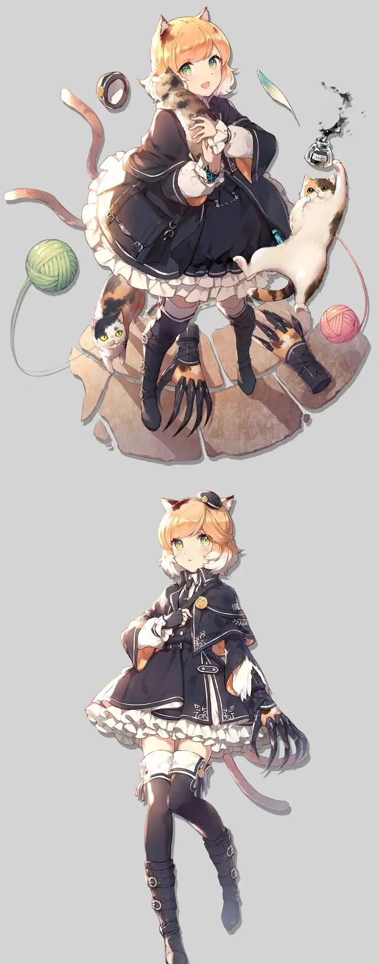 Игра Arknights Mousse Frncat Косплей Костюм женский для косплея карнавальное платье для косплея вечерние костюмы