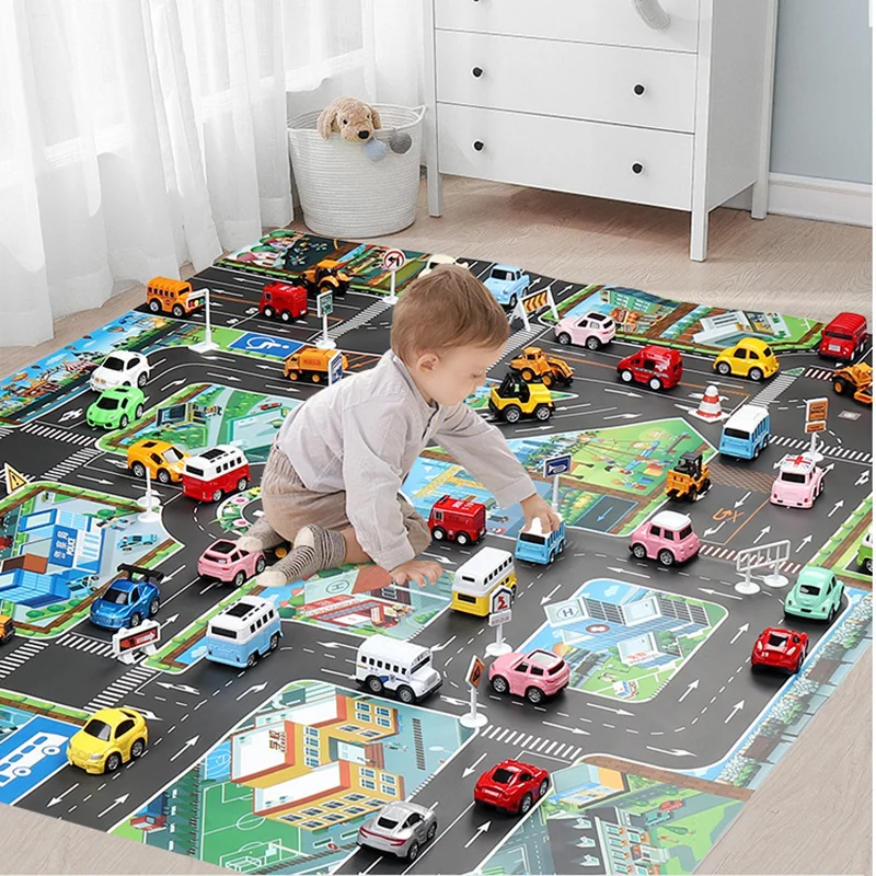 Alfombrilla De Niños Alfombra Tapicería De Juego De Bebé Alfombrilla De Niños Alfombra Tapicería De Juego De Bebé