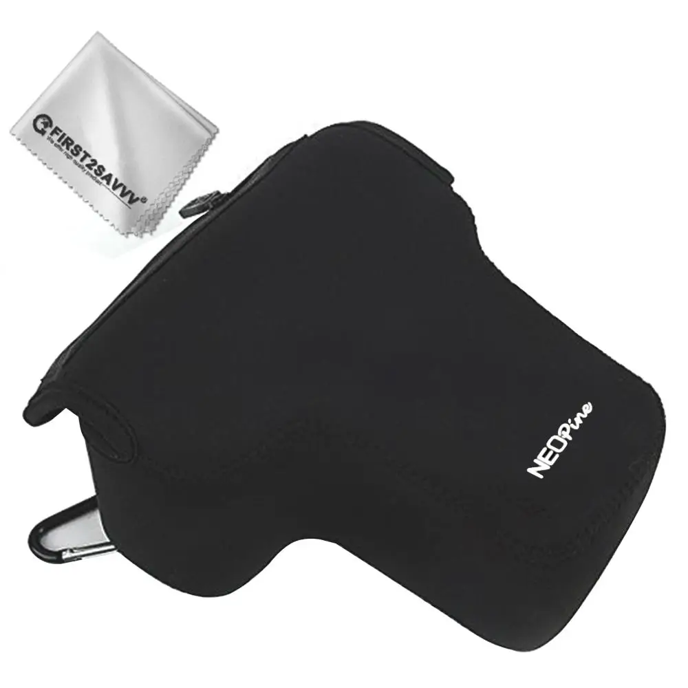 Neoprene Della Macchina Fotografica Sacchetto Di Caso Per Sony Alpha A9 Ii A9 A7R Iv A7R Iii A7Rii A7 Iii A7 Ii A7Sii Con Fe 35 Millimetri Fe 55 Milli