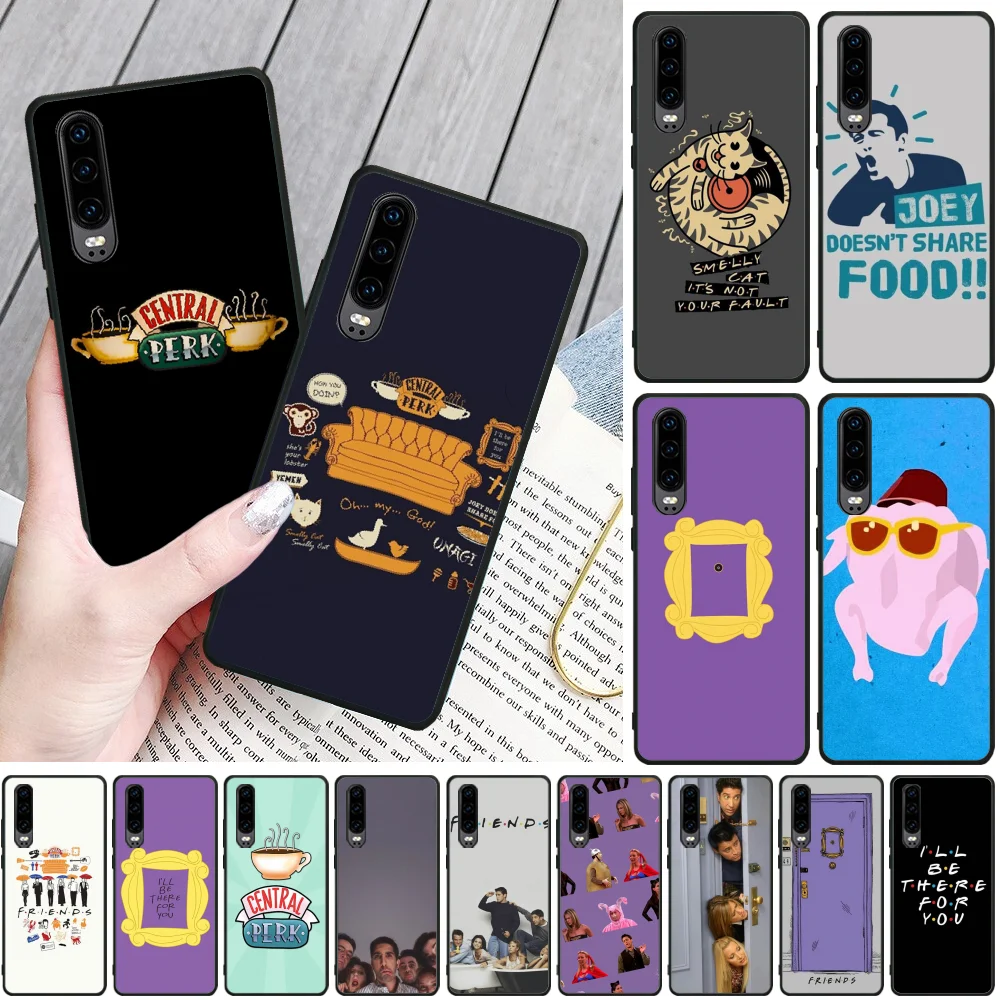 Чехол для телефона Reayou Central Perk Coffee friends tv show Huawei P9 10 lite P20 pro P30 Psmart mate 20 | Мобильные