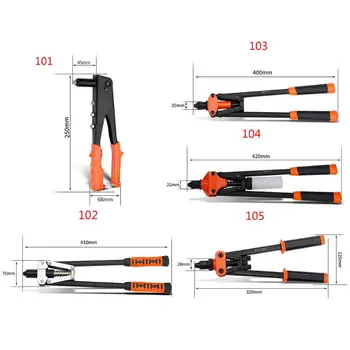 

Single / Double Handle Manual Pulling Core Nut Pull Cap Leve Hand Tool Mandrels Labor Saving