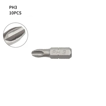 

Anti-skid single head batch head 10Pcs anti-skid batch head strong magnetic cross hand electric drill anti-skid batch head