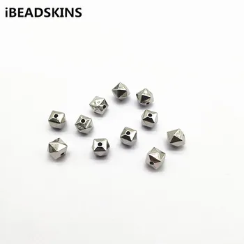

New arrival! 13x8mm Rhodium color 500pcs CCB Square Shape beads for Earrings parts,hand Made Earrings Findings Jewelry DIY