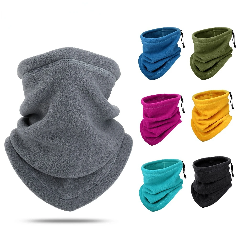 Men Women Winter Bandana Hiking Face Cover Snowboard Ski Neck Warmer Gaiter Cycling Bicycle Tube Scarf Sports Thermal Half Mask male scarf