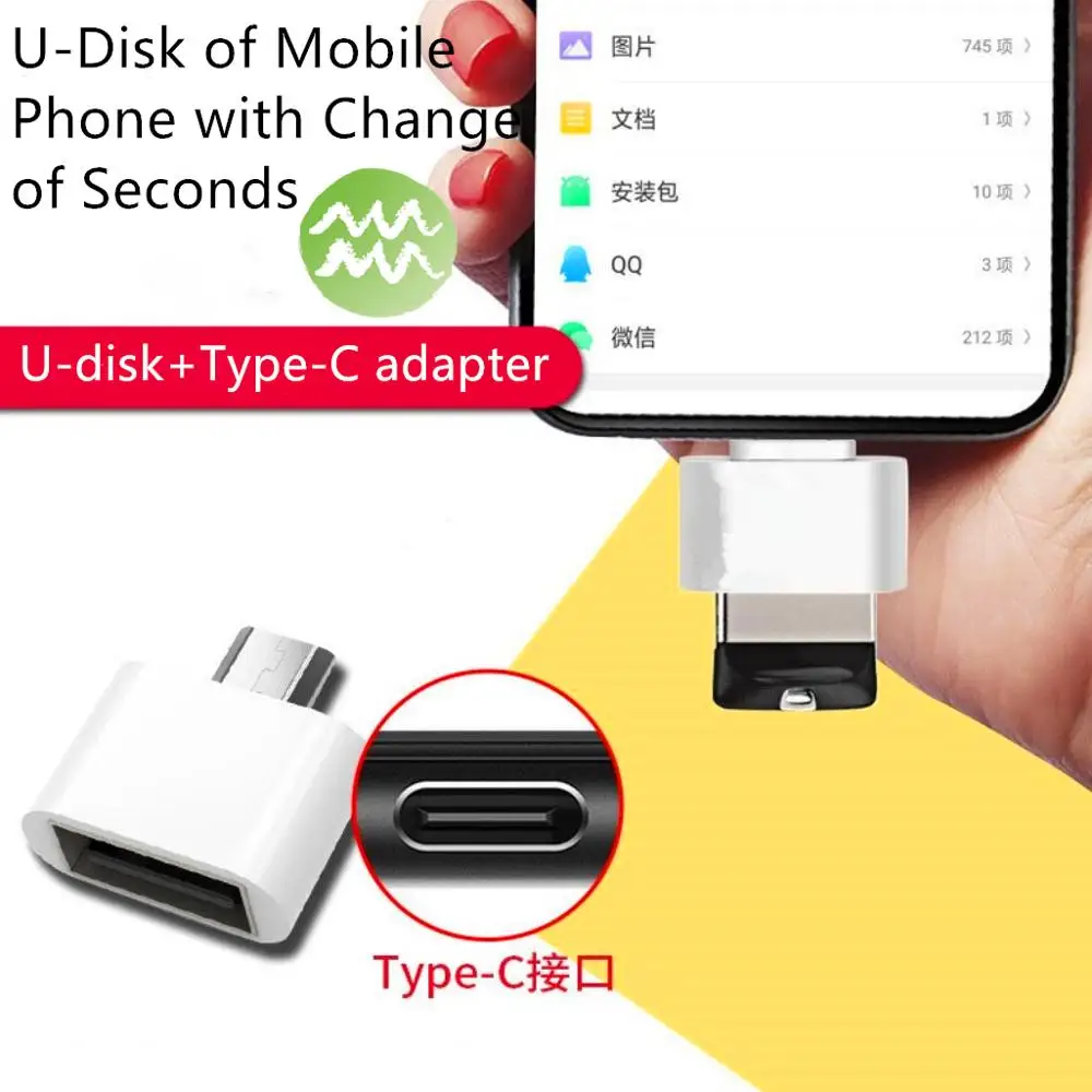 

usb c adapter adaptater type c Otg type C Usb-3.0 for S8 Micro Galaxy Samsung One-Plus Type-C otg for Huawei Usb-3.0 Xiaomi
