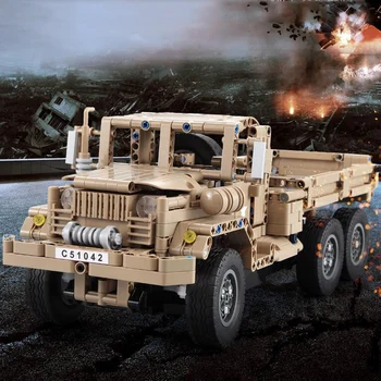 

Simulation Electric Remote Control Truck SUV Children's Educational Building Blocks 2.4GHZ Remote Control Toy Children's Gift