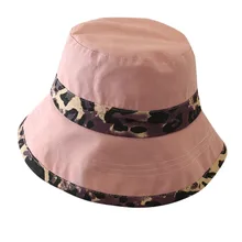 Женская кепка от солнца, складная, повседневная, с широкими полями, леопардовая, с широкими полями, складная, летняя, солнцезащитная, пляжная кепка, высокое качество, один размер, YL5