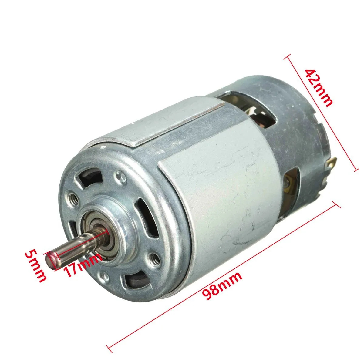  DC Motor 12V 100W 15000rpm 775 High Speed DC Large Torque Motor Ball Bearing Tools Electric Motor T