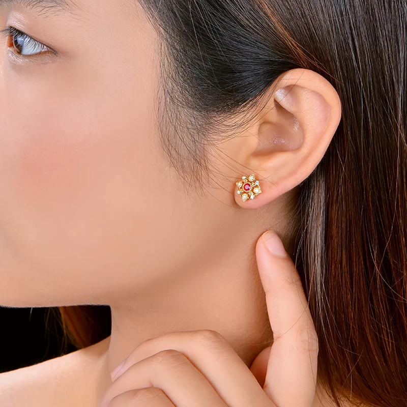 Caimao-Vintage-Jewels-Solid-18k-Gold-Natural-Red-Fire-Ruby-and-Diamond-Engagement-Earrings-Studs-for (5)