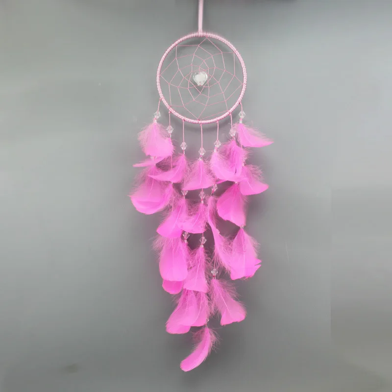 

Feather Dreamcatcher Hanging Decoration Dream Catcher Pendant Hand Made Gift Students