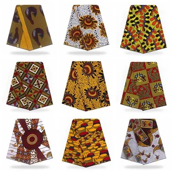 

New Arrival Veritable Wax High Quality Hot Wax Veritable Soft Tissus Pagne Wax African Wax Print Hot Sale Design For Women Dress