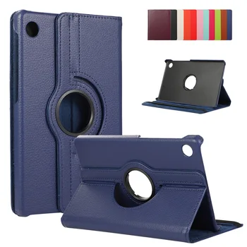 

Case for Huawei MatePad T8 2020 Funda 360 Rotating Cover for Huawei Mate Pad T8 Kobe2-L03 KOB2-L09 Litchi Pattern Leather Shell