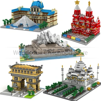 

intelligence development world building blocks toys small particle creative Bricks