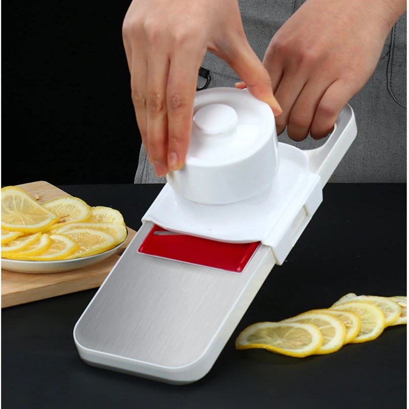 Stainless Steel Food Grater Slicing Manual Vegetable Cutter Adjustable Vegetable Carrot Grater Onion Dicer Kitchen Tools