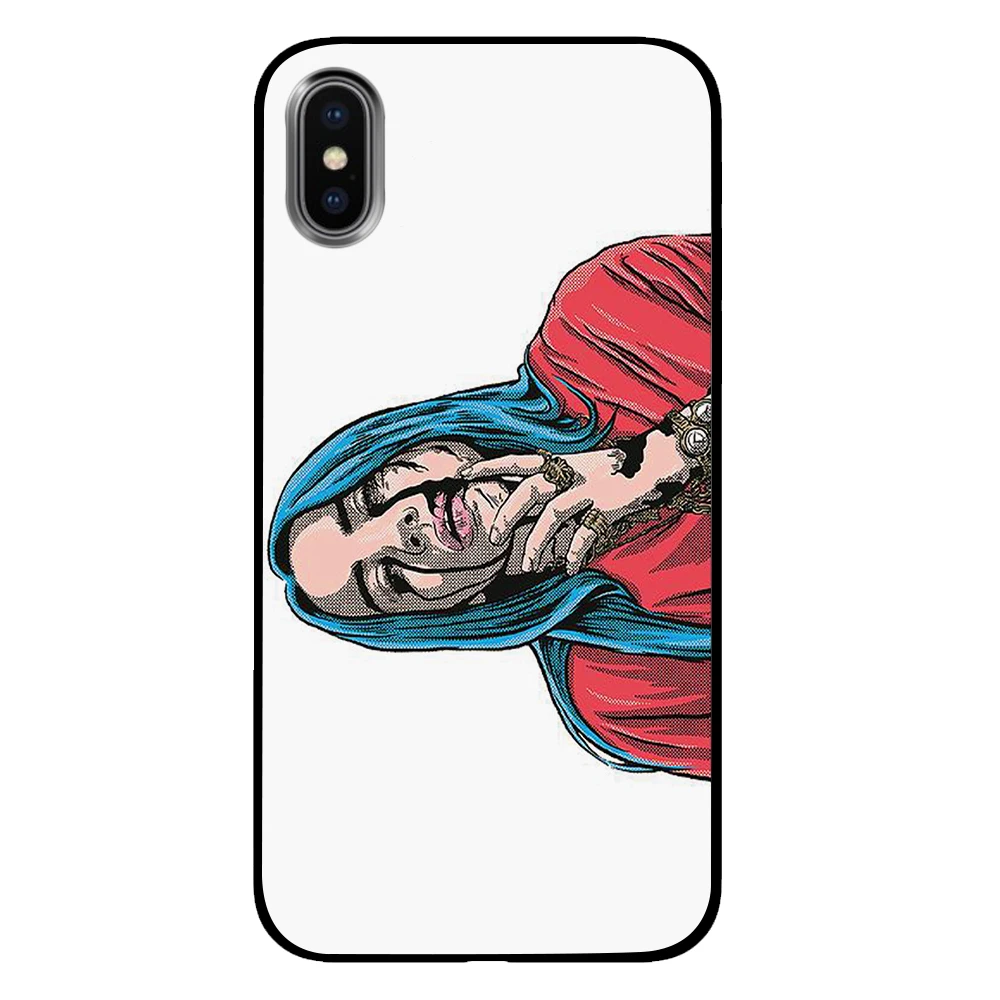 Черные чехлы для телефонов Billie Eilish для iPhone 5 5S SE 6 6s 7 8 Plus X XS Max XR задняя крышка - Цвет: 6