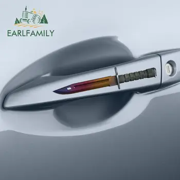 

EARLFAMILY 13cm x 10cm for CSGO Bayonet Knife Skin Personality Decal Creative VAN Car Stickers Suitable for All Types of Vehicle