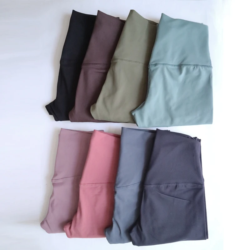 All-match High Waisted Leggings Workout Women Yoga Pants Buttery Soft Gym Running Tight Squatproof Athletic Bottoms XS-XL