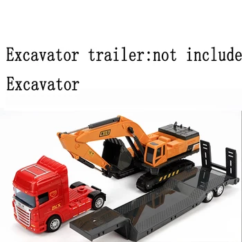 

Alloy Diecast Traiter Vehicle Model Vehicle Model Truck Car Machine Model Toy Engineering Truck F Toy