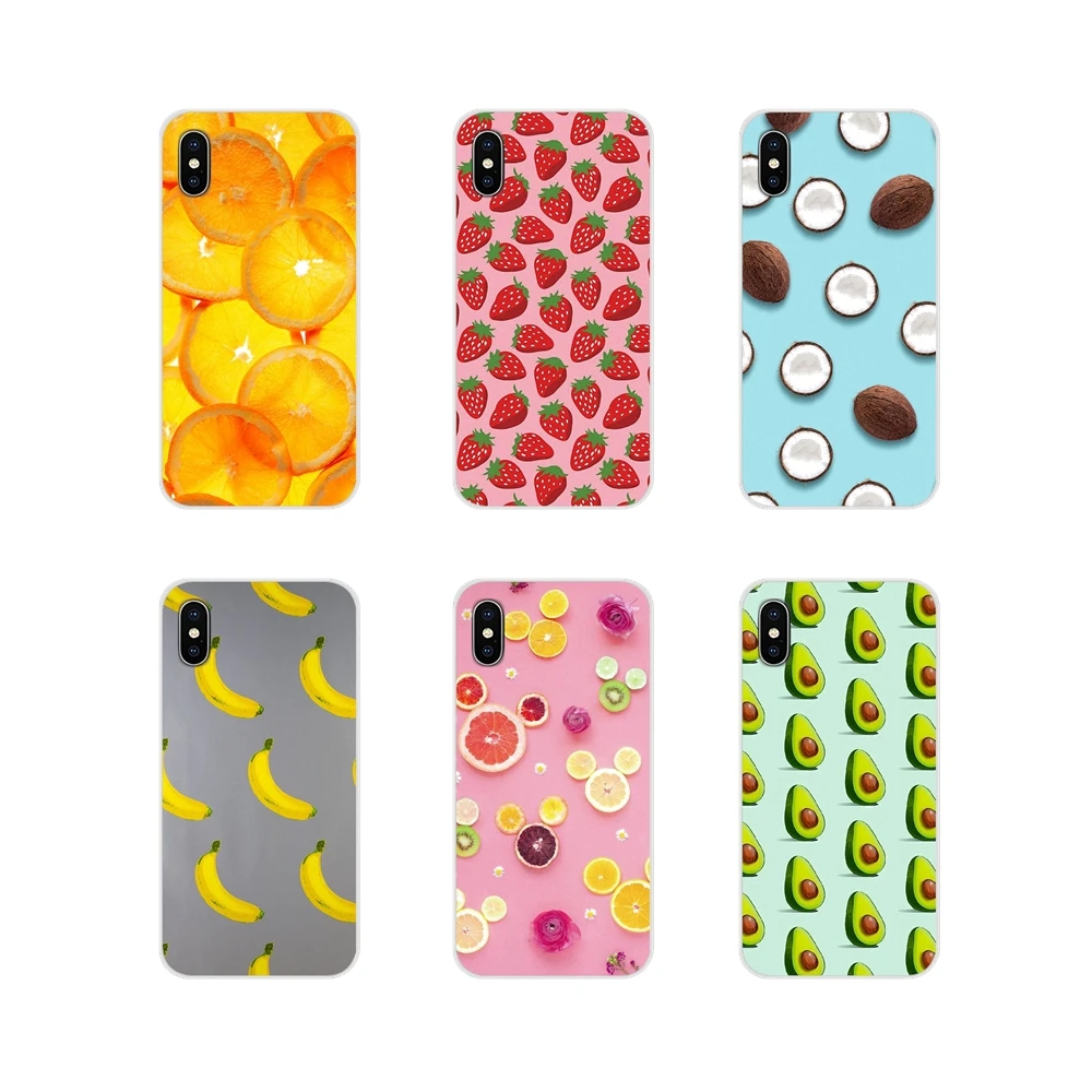 Candy Color Fruit Accessories Phone Cases Covers For Samsung Galaxy J1 J2 J3 J4 J5 J6 J7 J8 Plus 2018 Prime 2015 2016 2017 | Мобильные