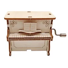 Деревянная музыкальная шкатулка с ручными коленями, королевская богемная музыкальная шкатулка, Игра престолов, подарок