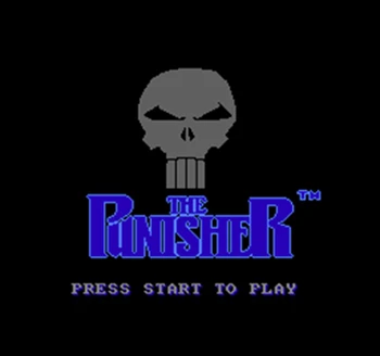 

PUNISHER 60 Pins English Version Game Cartridge for 8 Bit 60pin Game Console