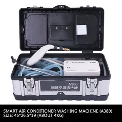 Machine de nettoyage de climatiseur A380, crochet d'unité intérieure, équipement de nettoyage, boîte à outils 