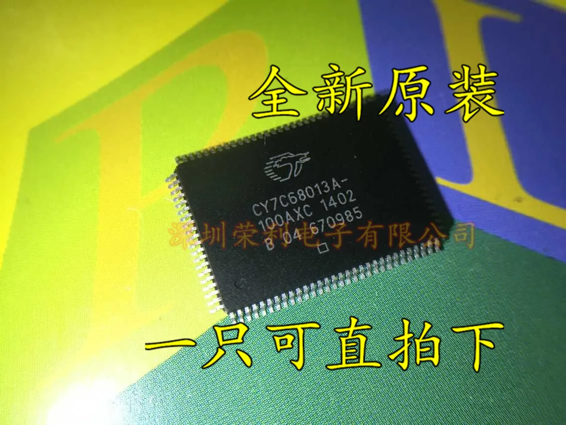 

10PCS New CY7C68013A-100AXC QFP-100 Original