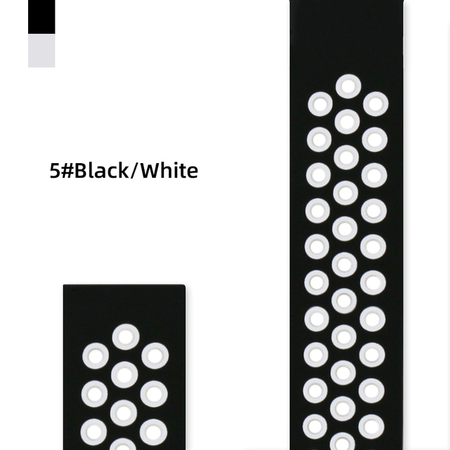 Sport Silicone WatchBand For Watch 6 5 SE 38mm 40mm 42mm 44mm Bracelet For W26 W46 W66 HW12 T500 Watch Strap Accessories