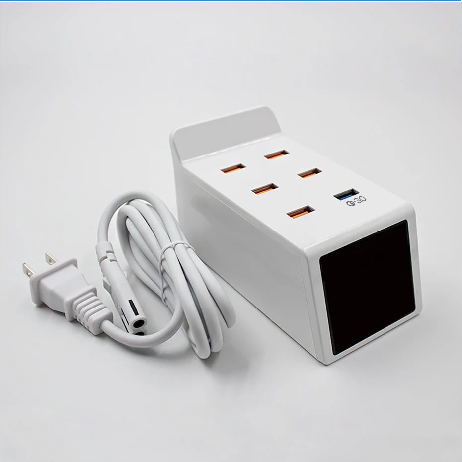 Быстрая зарядка 3,0 USB зарядное устройство 8A мобильный планшетный ПК универсальная штепсельная розетка Быстрая зарядка концентратор настенный адаптер для Apple huawei samsung