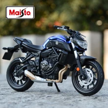 

Maisto 1:18 2018 Yamaha MT07 Static Die Cast Vehicles Collectible Hobbies Motorcycle Model Toys