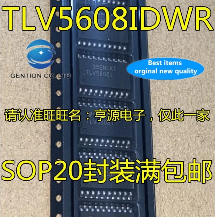 

Конвертер TLV5608IDWR TLV5608IDW TLV5608I da SOP-20 в наличии 100% новый и оригинальный, 2 шт.
