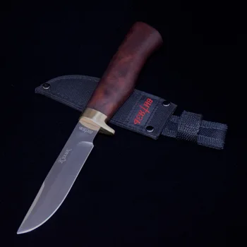 

Forged Army Knife with Case High Hardness for Outdoor Camping Hiking Jungle Survival Knife Gift Knife Fixed Blade Self Defense