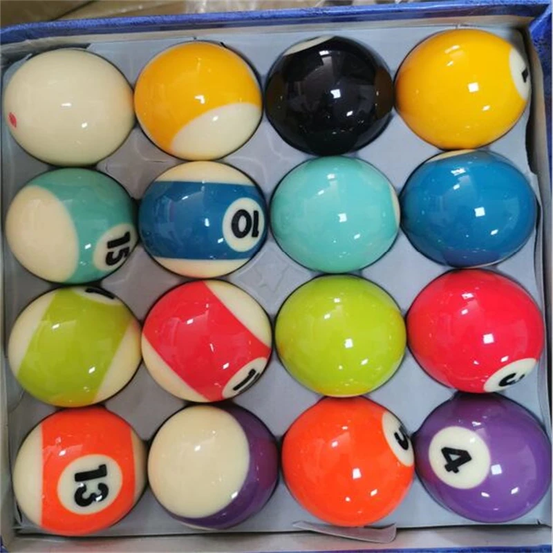 57.2mm High Grade Durable Bright Color Pool Eight Ball American