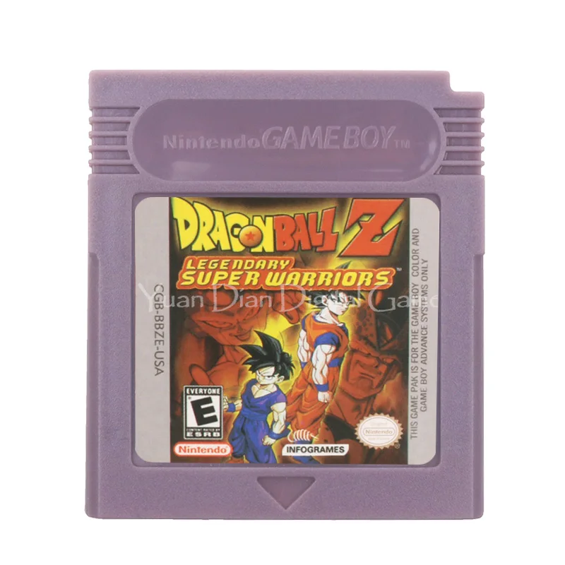 

For Nintendo GBC Video Game Cartridge Console Card Dragon Ball Z Legendary Super Warriors English Language Version