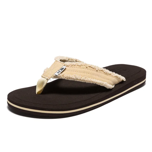 Canvas Surface Shoes Man Beach Sandals 