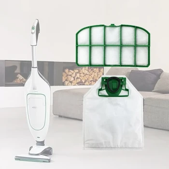 

6pcs Dust Bag + 2pcs Hepa Filters + 2pcs Fragrance Blocks for VK200 Vacuum Cleaner Replacement Accessories