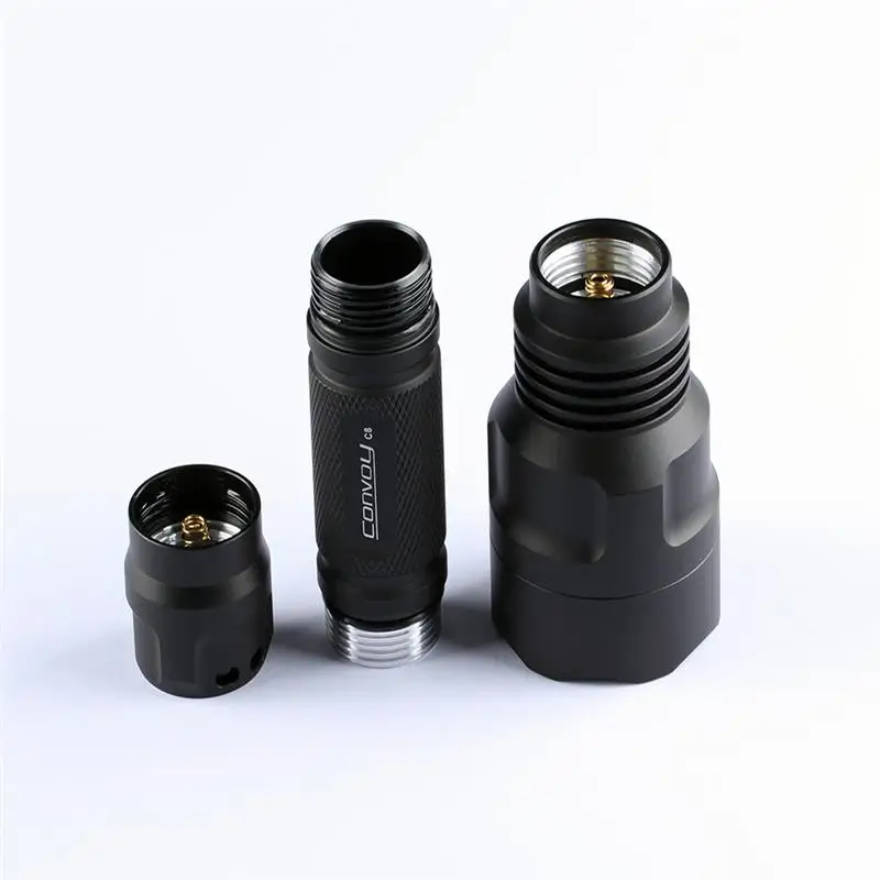 Convoy C8 LGs 5 Вт светодиодный Мощный NV фонарик флуоресцентная лампа обнаружения 18650 светодиодный тактический фонарь прожектор походный фонарь
