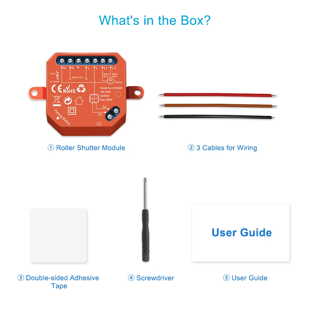 Kit de motor de persiana inteligente recargable Zigbee compatible con Alexa  Google Home Control para tubo de sombra de 17/0.984 in, requiere cubo