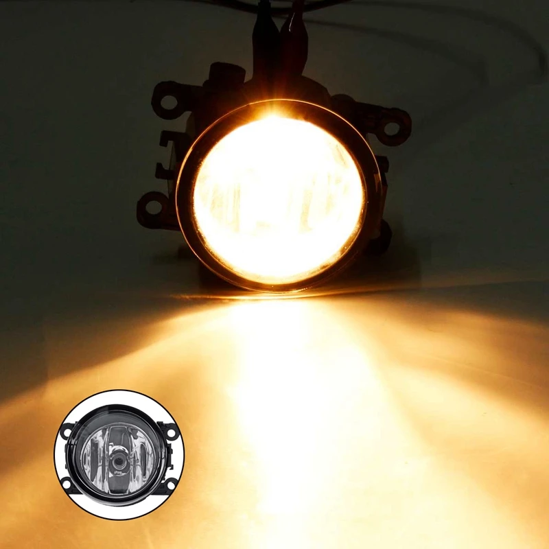 1 Pair LED Car Bumper Fog Light Lamp for Mitsubishi Outlander Sport ASX RVR 2016 2017 2018 with Cov - 4000459258784