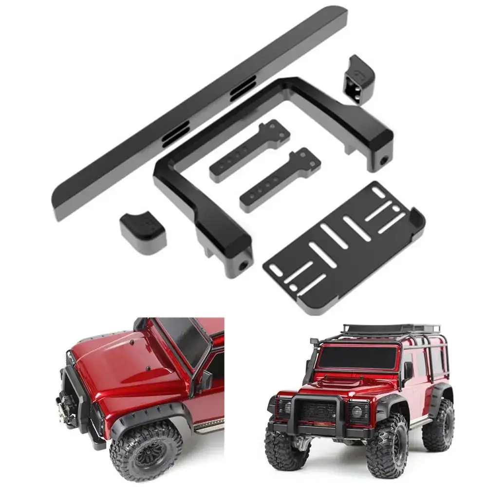 RCtown RC автомобиль классический металлический передний задний бампер для 1/10