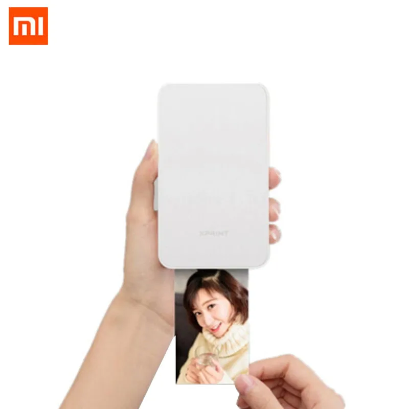 Xiaomi XPRINT мобильный телефон фотопринтер NFC Bluetooth подключение 10 шт печатная бумага