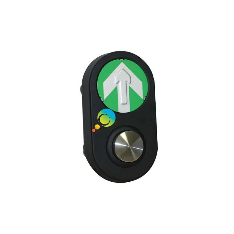 Waterproof Road Safety Pedestrian Traffic Light Push Button Green