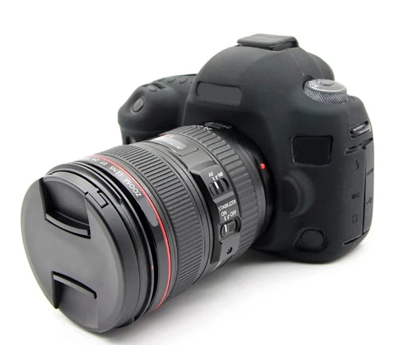Хороший мягкий силиконовый резиновый чехол для камеры для Canon EOS 5D4 5D Mark IV 5DIV защитный чехол для камеры чехол для кожи